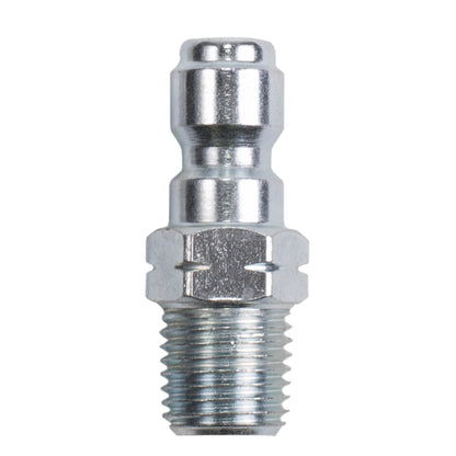 BOUCHON; 1/4"QCx1/4"MNPT, ACIER, EN BOÎTE