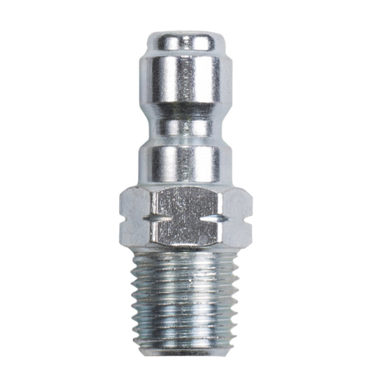 BOUCHON; 1/4"QCx1/4"MNPT, ACIER, EN BOÎTE