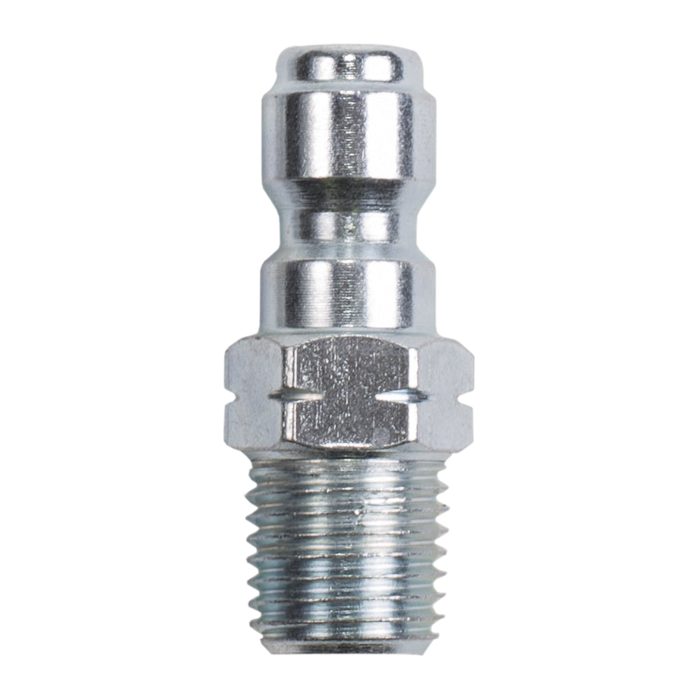 PLUG, 1/4"QD MNPT STEEL