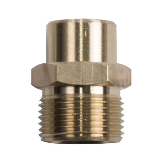 1/4" Male M22 FNPT Adapter Fitting