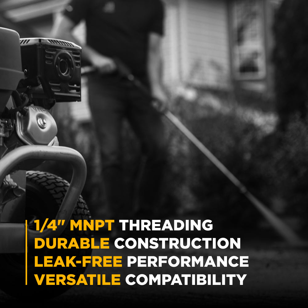 1/4" Male M22 MNPT Adapter Fitting
