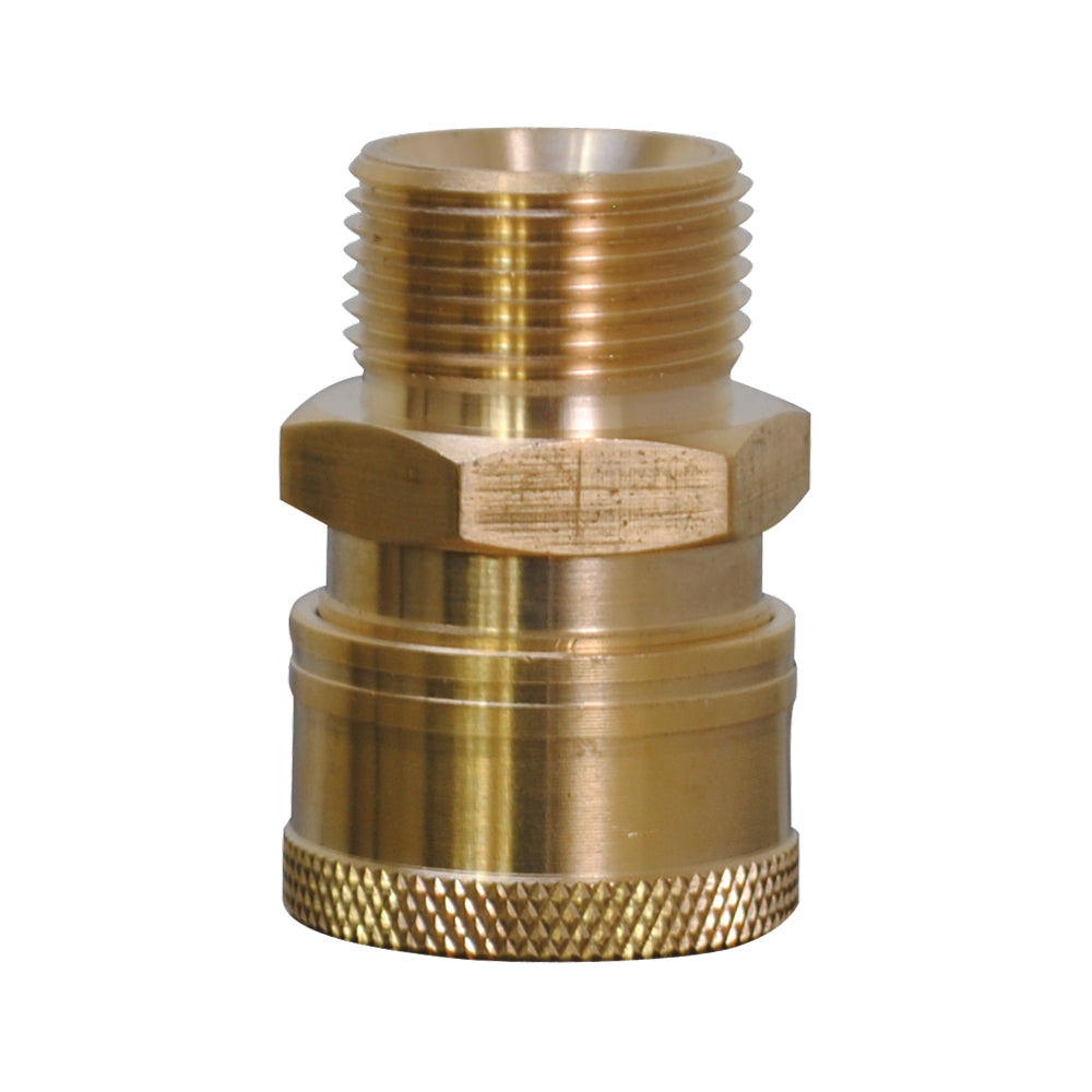 Male M22 x 3/8" Quick Connect MNPT Coupler
