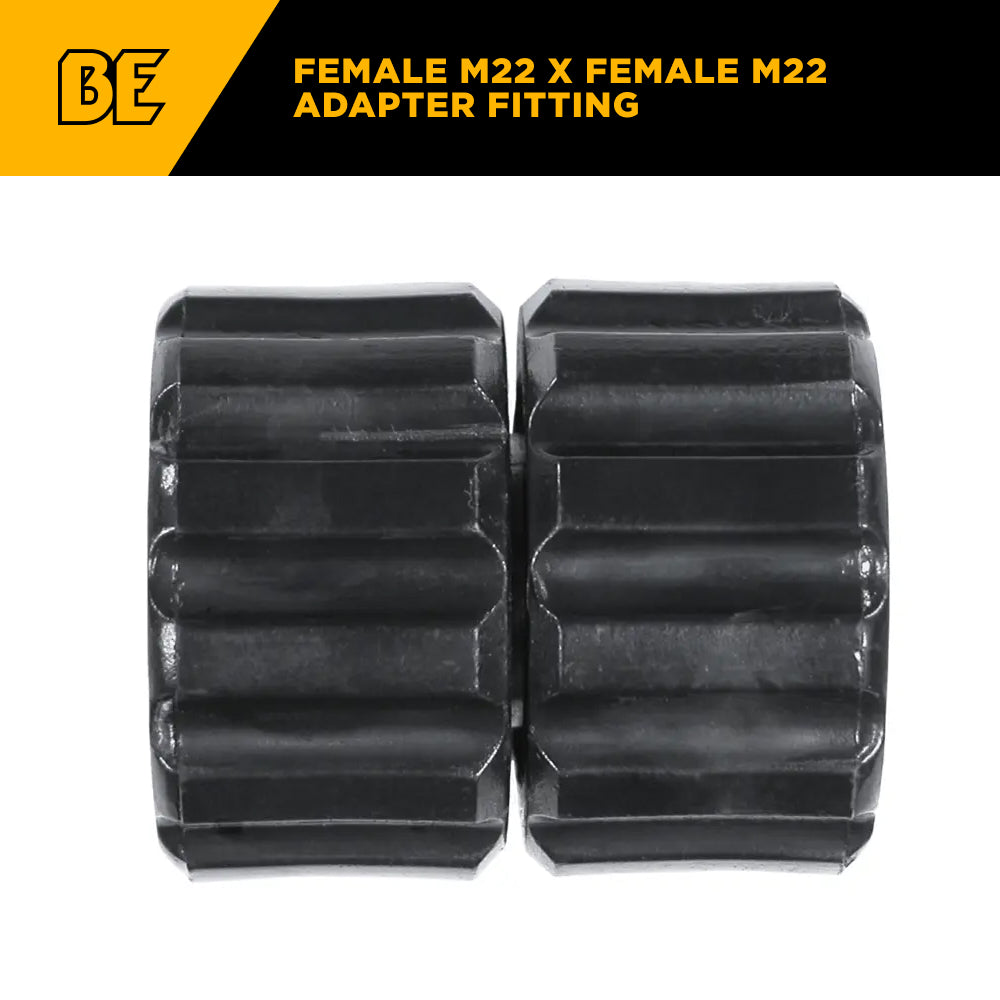 Female M22 x Female M22 FNPT Adapter Fitting