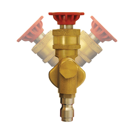 COUPLEUR, PIVOT, ARC À 90 DEGRÉS, 1/4" QC
