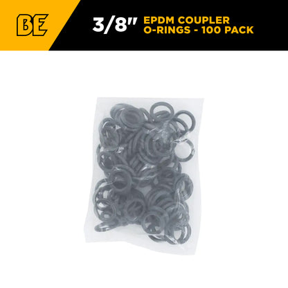 3/8" EPDM Coupler O-Rings - 100 Pack