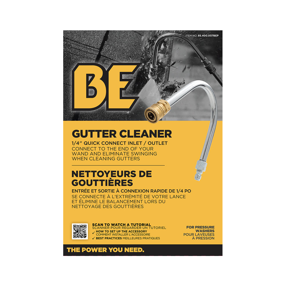 Gutter Cleaner Pressure Washer Wand Attachment