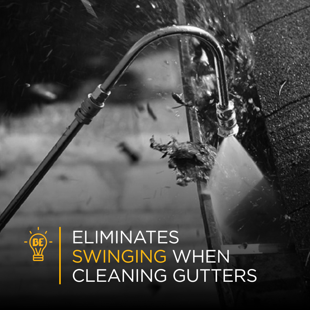 Gutter Cleaner Pressure Washer Wand Attachment