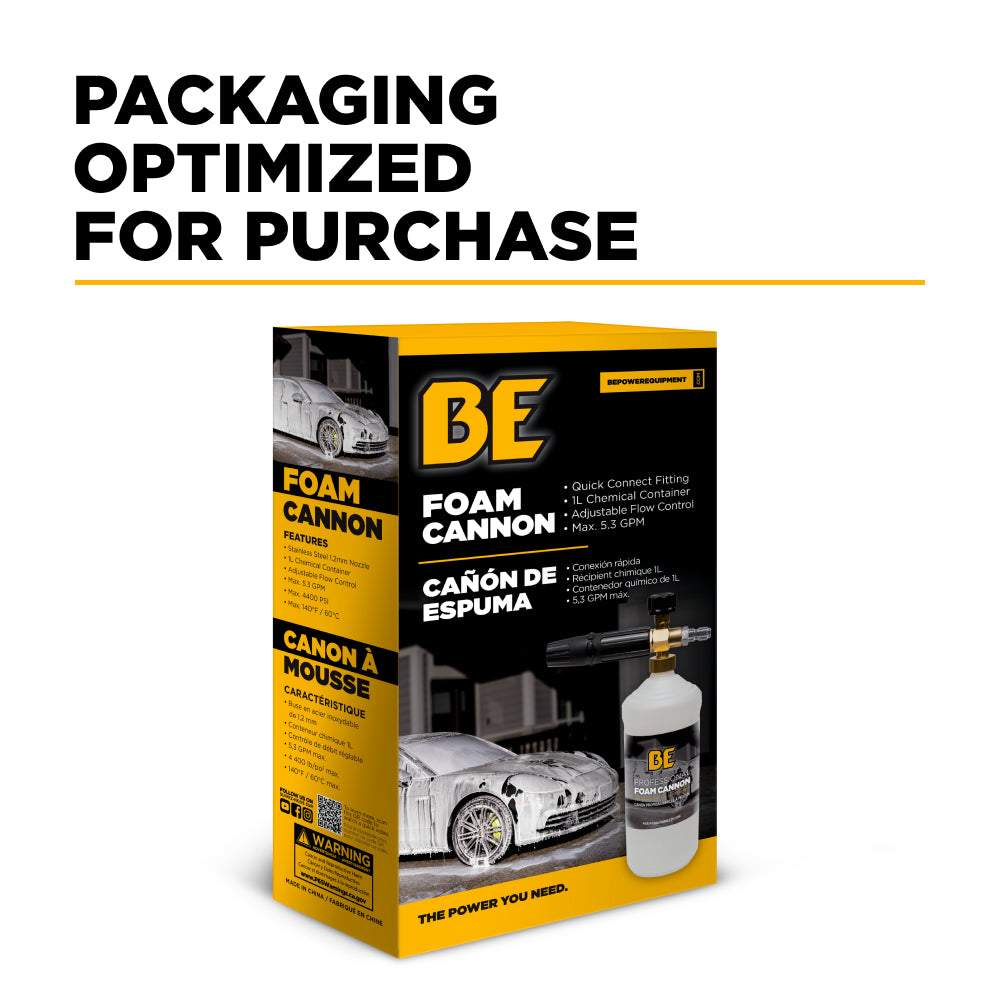 Foam Cannon with Auto Wash