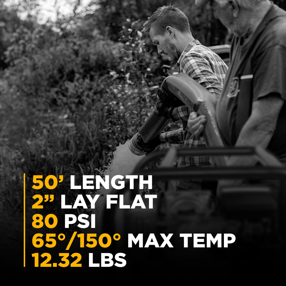 2" Water Pump Discharge Hose Kit