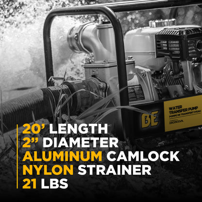 Kit de tuyau d'aspiration de 2 pouces