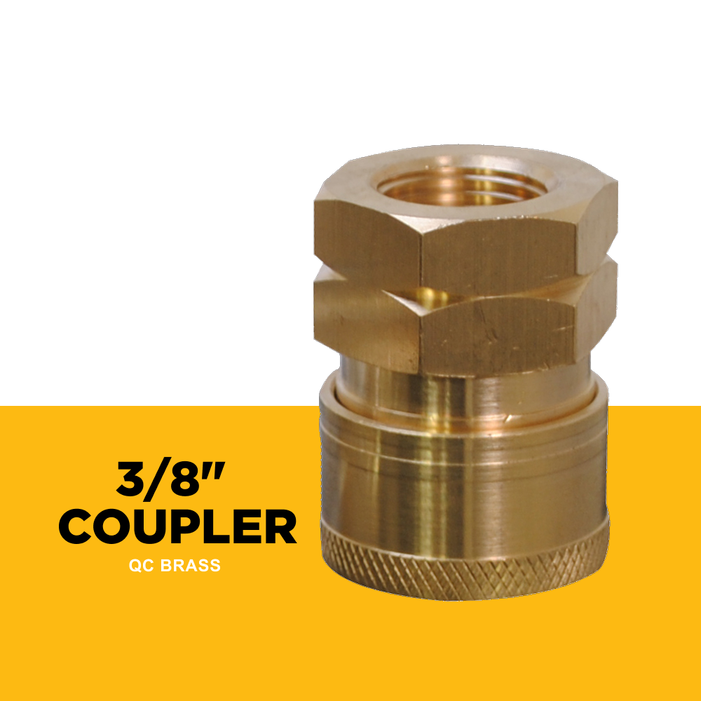 1/4" & 3/8" Quick Connect Coupler and Fitting Kit