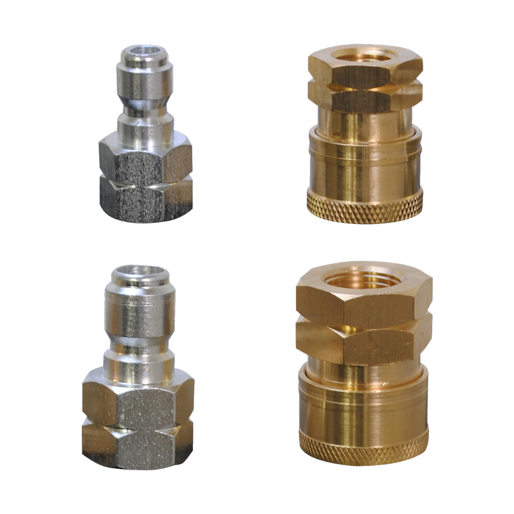 1/4" & 3/8" Quick Connect Coupler and Fitting Kit
