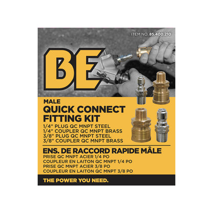 KIT, FITTINGS; QCxMNPT