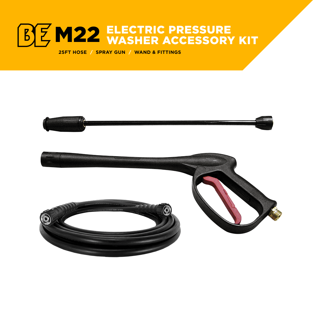 3000PSI Electric Pressure Washer Accessory Kit – M22 Compatible