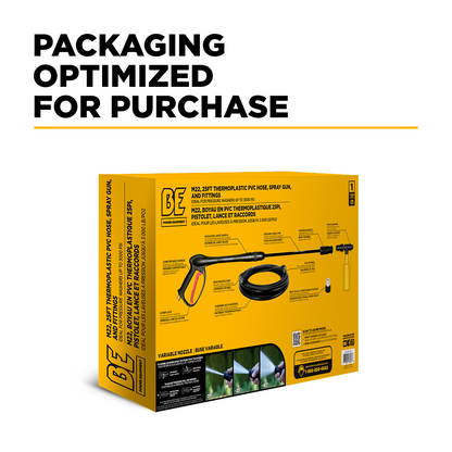 3000PSI Electric Pressure Washer Accessory Kit – M22 Compatible