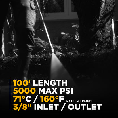 100' Hose Reel Kit with Hand Crank