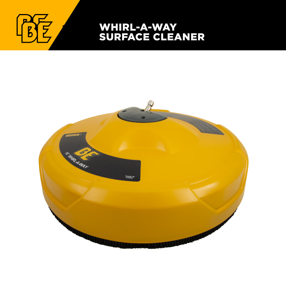 15" Whirl-A-Way Pressure Washer Surface Cleaner