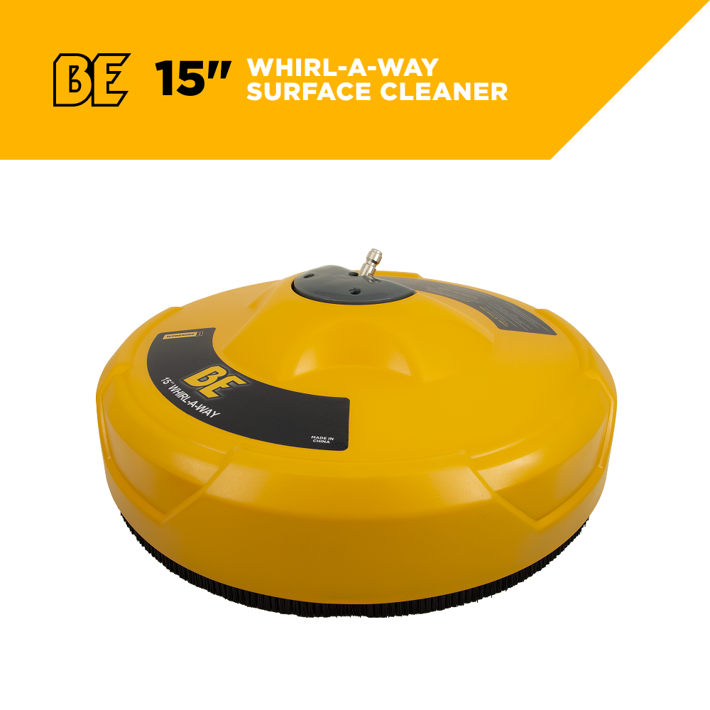 15" Whirl-A-Way Pressure Washer Surface Cleaner