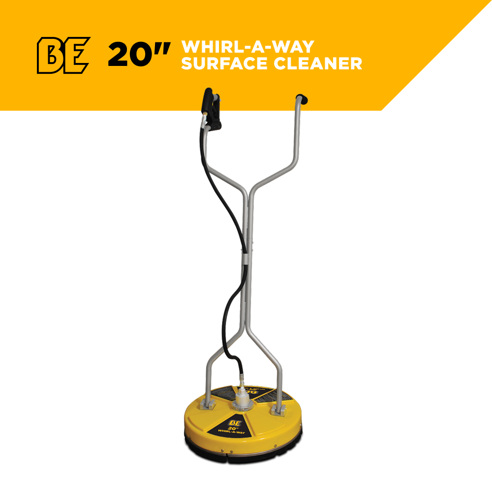 20" Whirl-A-Way Pressure Washer Surface Cleaner
