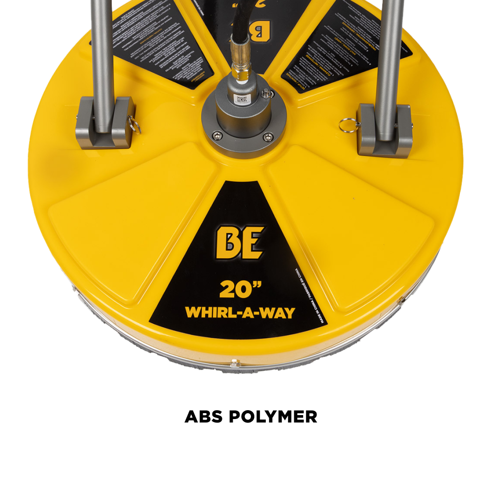 20" Whirl-A-Way Pressure Washer Surface Cleaner