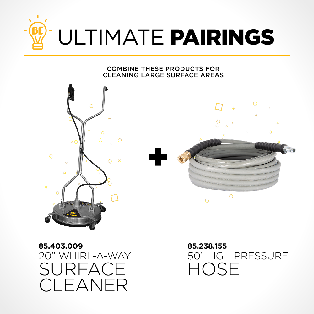 20" Whirl-A-Way Surface Cleaner