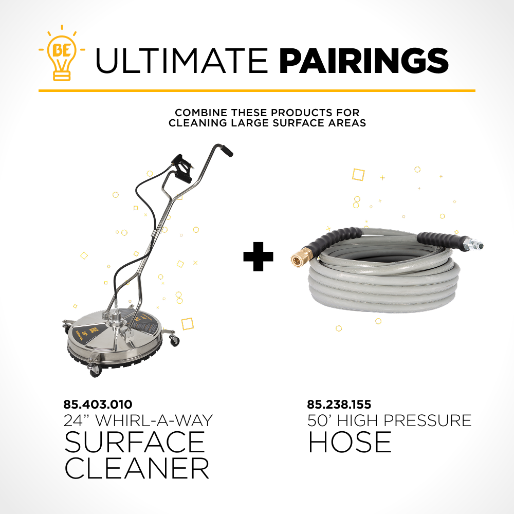 24" Whirl-A-Way Surface Cleaner