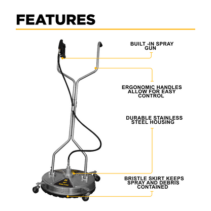 24" Whirl-A-Way Surface Cleaner