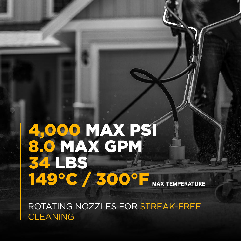 24" Whirl-A-Way Surface Cleaner