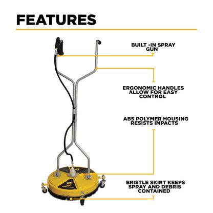 20" Whirl-A-Way Surface Cleaner