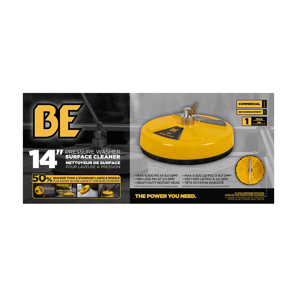 14" Whirl-A-Way Surface Cleaner