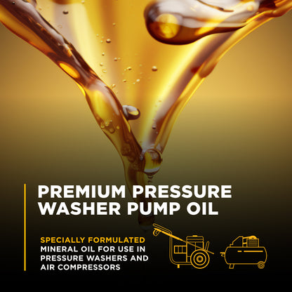 High Pressure Pump Oil for Pressure Washer – 1L (12 Pack)