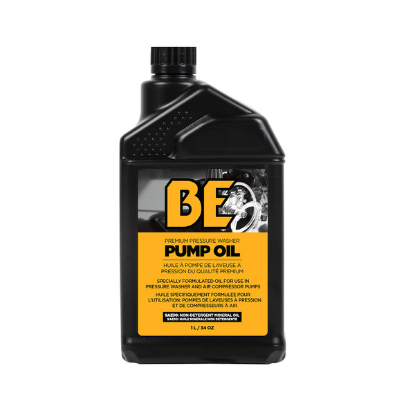High Pressure Pump Oil for Pressure Washer – 1L (12 Pack) – BE Power  Equipment