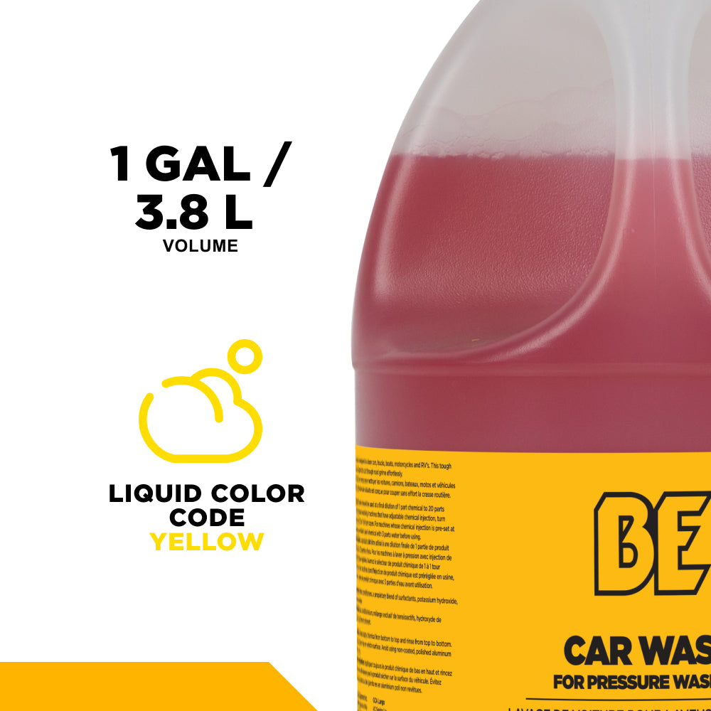 Pressure Washer Car Wash Detergent (4 Pack)