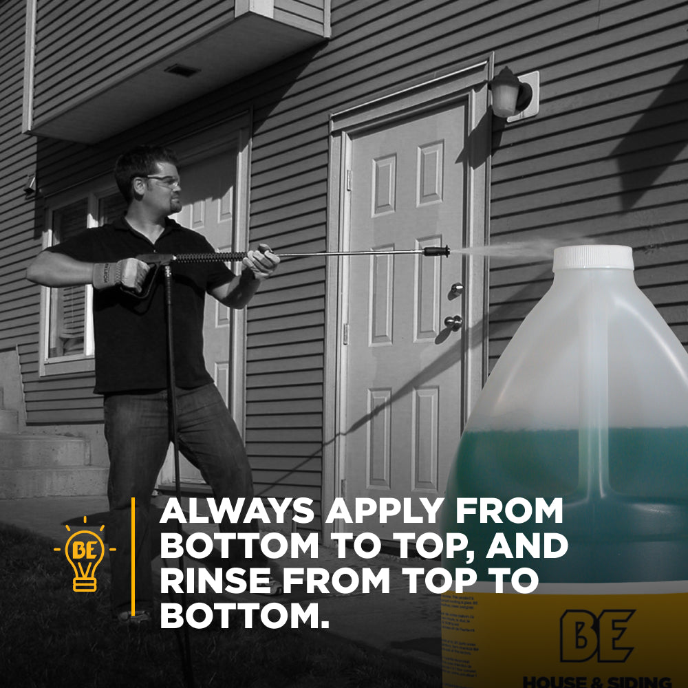 Pressure Washer House and Siding Detergent – 1 Gallon (4 Pack)