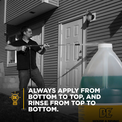 Pressure Washer House and Siding Detergent – 1 Gallon (4 Pack)
