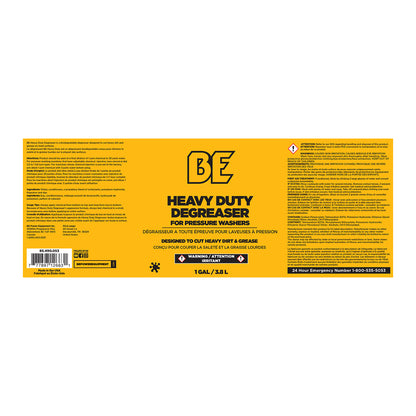 Pressure Washer Heavy Duty Degreaser – 1 Gallon (4 Pack)