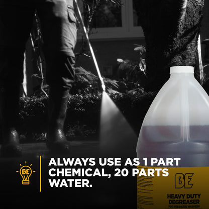Pressure Washer Heavy Duty Degreaser – 1 Gallon (4 Pack)