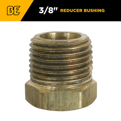 3/8" MNPT x 1/8" FNPT Reducer Bushing
