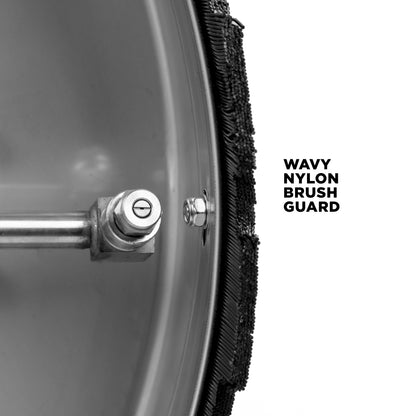 BRUSH, NYLON WAW 22" GREY