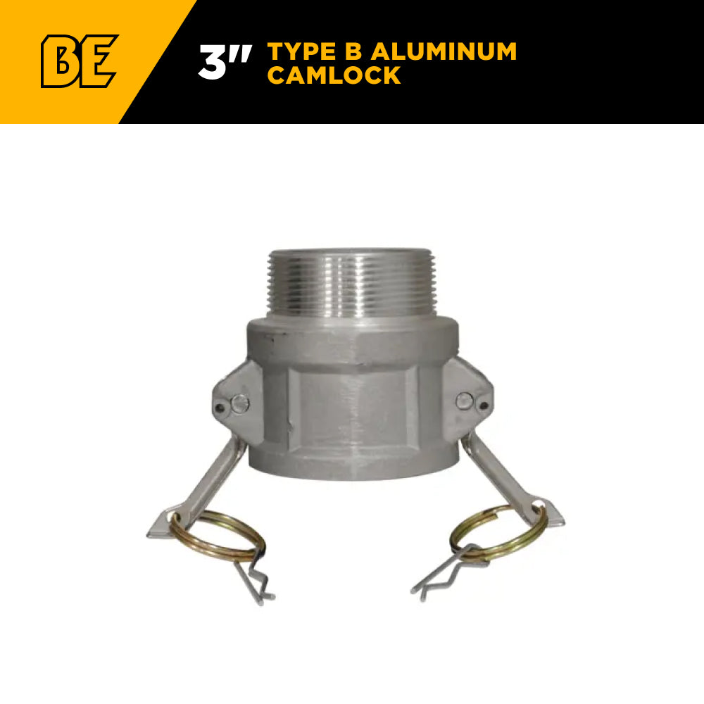 CAMLOCK, ALUMINIUM 3" B