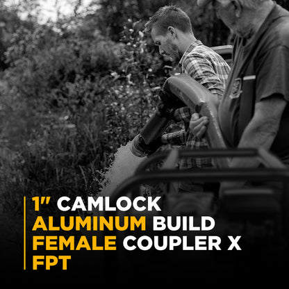 1" Type D Aluminum Camlock