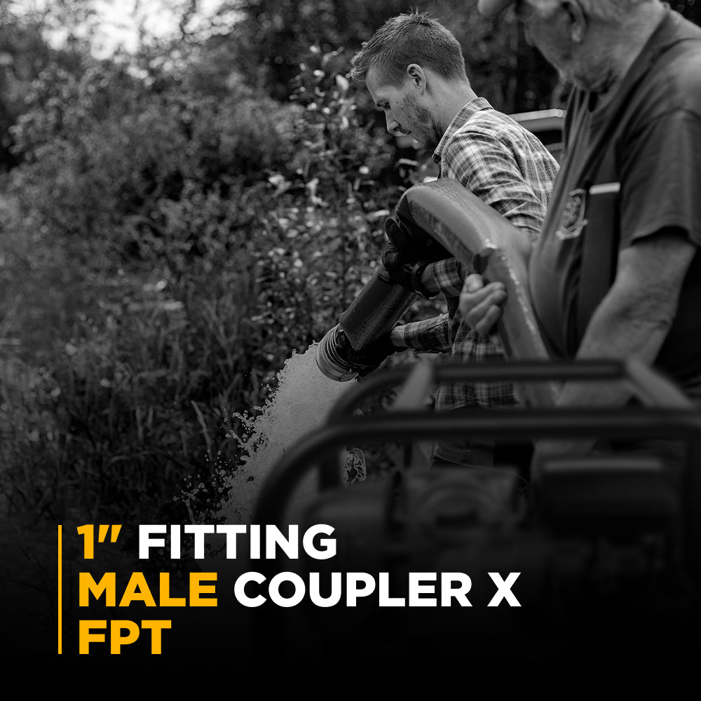 1" Type A Polypropylene Camlock