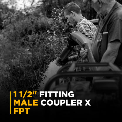 1-1/2" Type A Polypropylene Camlock