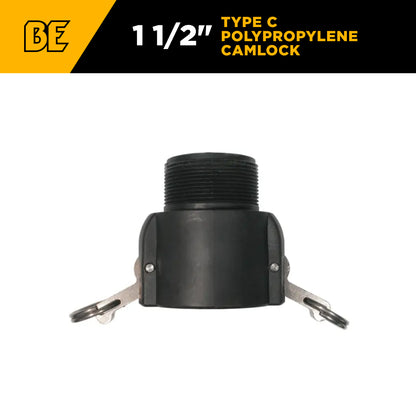 1-1/2" Type B Polypropylene Camlock