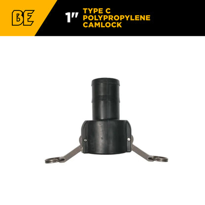 1" Type C Polypropylene Camlock