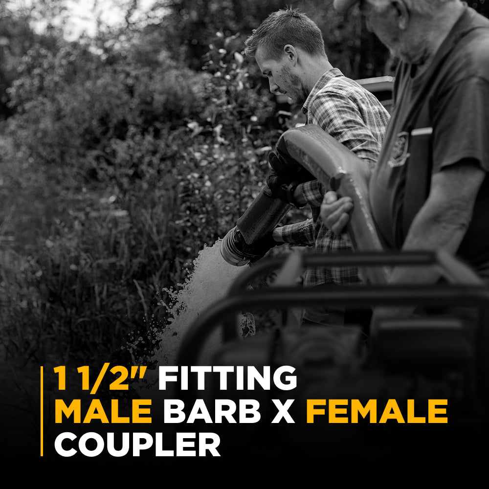 1-1/2" Type C Polypropylene Camlock