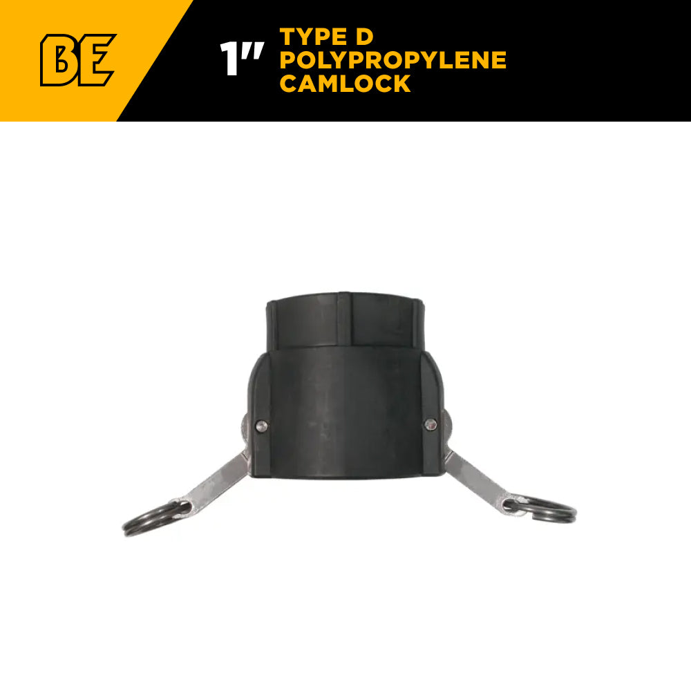 1" Type D Polypropylene Camlock