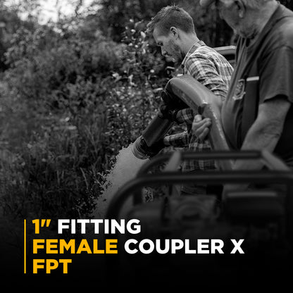 1" Type D Polypropylene Camlock