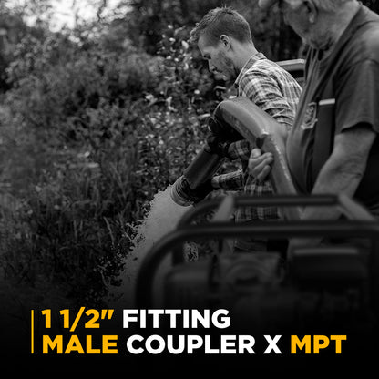 Raccord à came, PP1 1/2" TYPE F