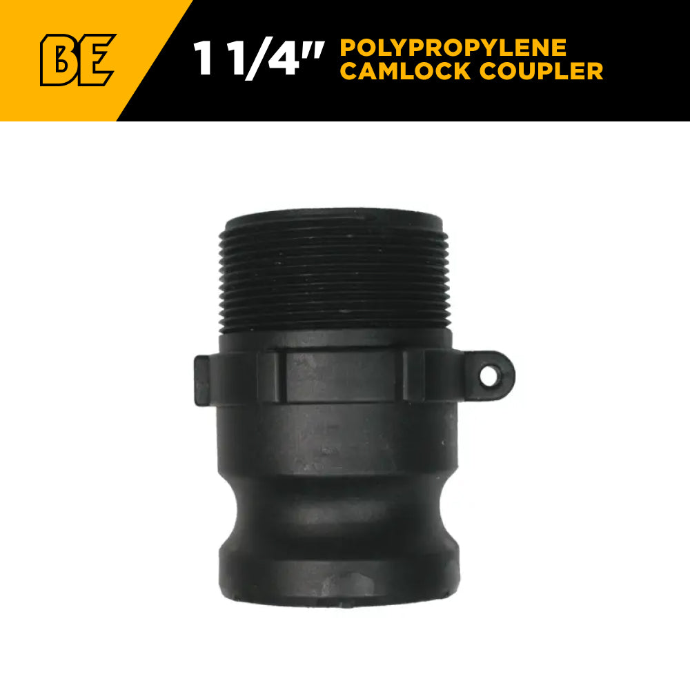 1-1/4" Type F Polypropylene Camlock